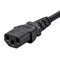 Monoprice SJT Extension Cord, 14 AWG, Indoor, 14/3, 1 Outlets, IEC 60320 C13, Black, IEC 60320 C14, 6 ft 24193 - alternate 6